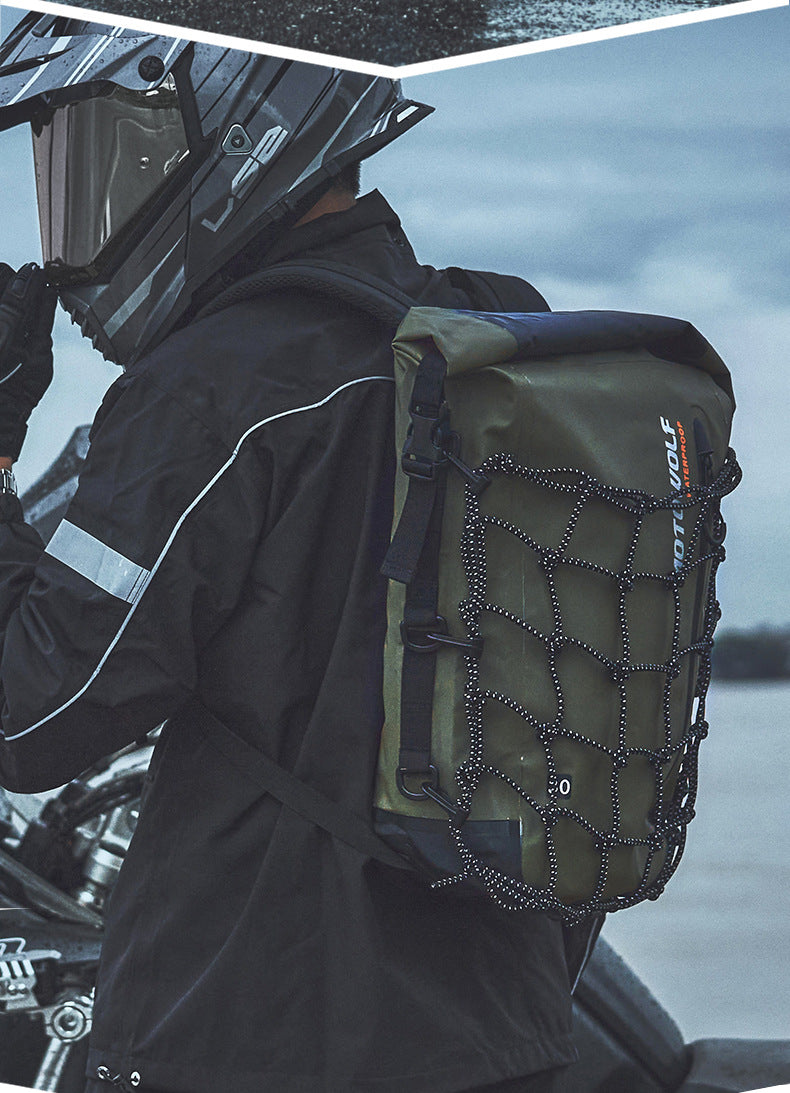 Multi-Purpose Large Capacity Motorcycle Backpack