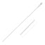 Collier en chaîne à câble double extensible en or blanc 14 carats