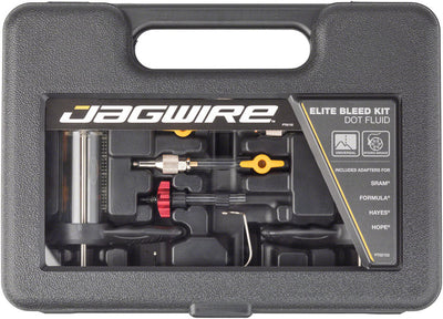 Jagwire Elite DOT Bleed Kit with SRAM Avid Formula Hayes Hope Adapters