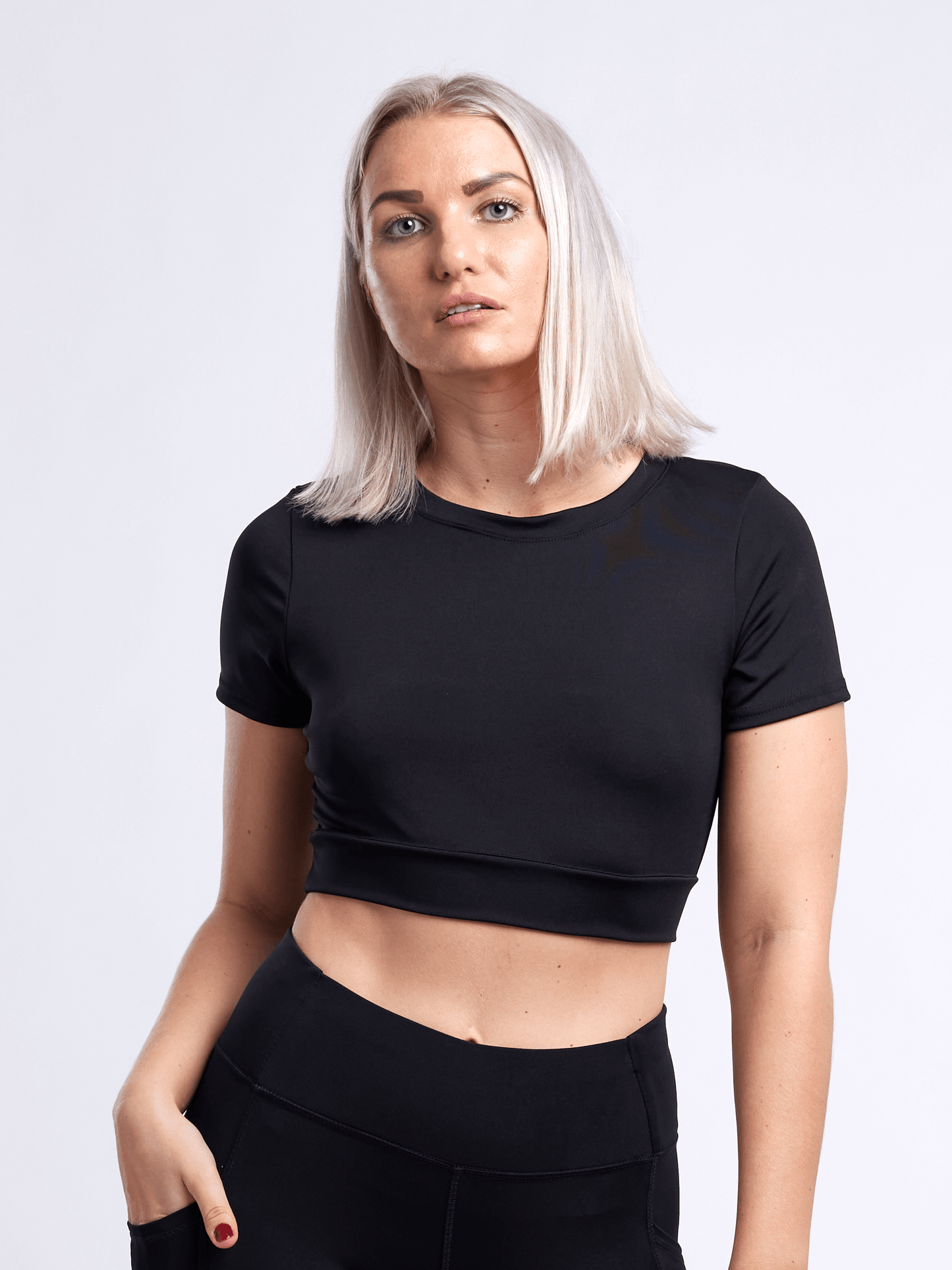 JupiterGear Short-Sleeve Crop Top for Women