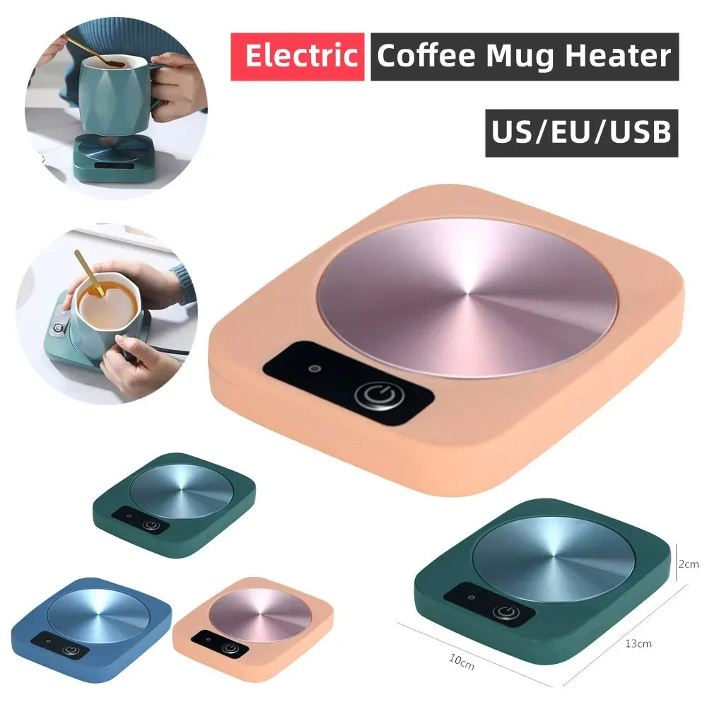 Coaster Calentador de Tazas de Té y Café Eléctrico