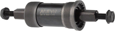 MSW ST100 Boîtier de pédalier - Anglais 68 x 118mm Taper carré JIS