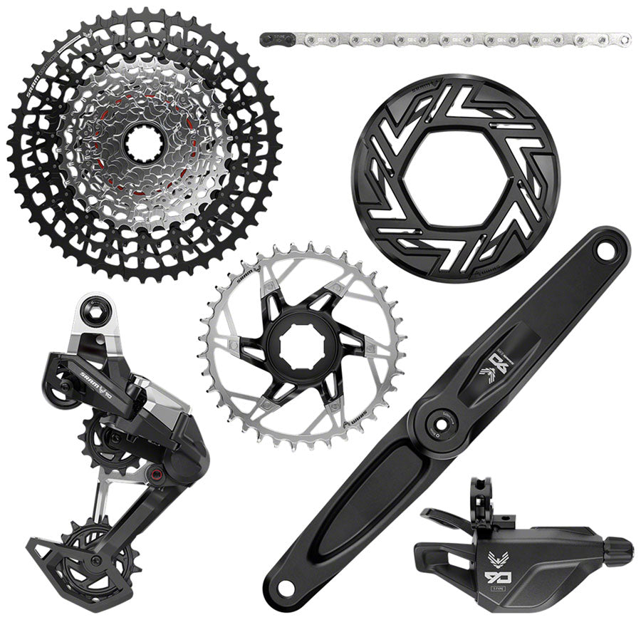 SRAM Eagle 90 Ebike Groupset with 160mm Brose 36T Chain