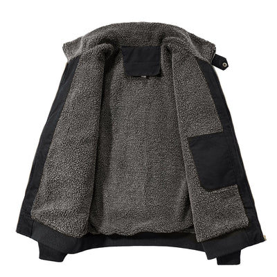 Manteau en Coton Polaire Premium pour Hommes