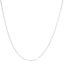 Collier en chaîne en papier clip en or jaune 14K unisexe de 1,5 mm - 18 pouces