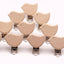 Premium Beech Wood Pacifier Clip - Cute Elephant & Heart Design