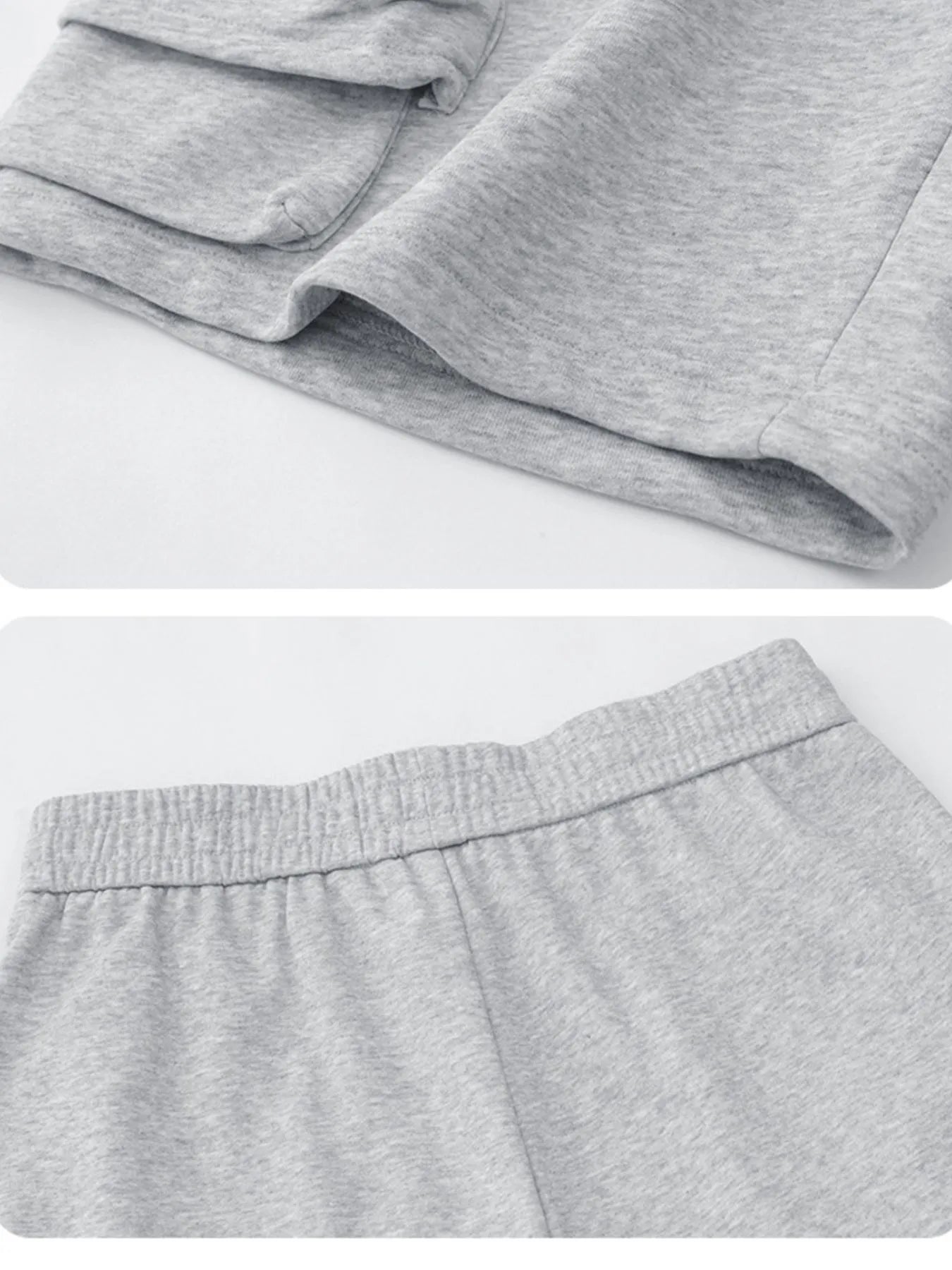Pantalones cortos cargo urbanos para hombres con cordón