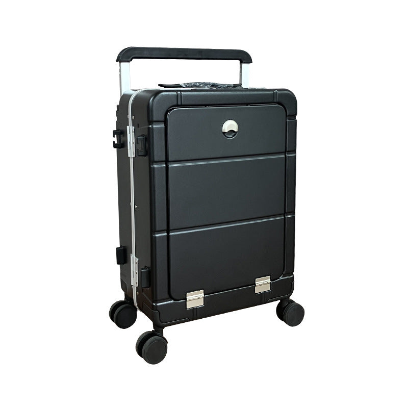 Valise à roulettes de 20 pouces avec ouverture frontale et séparation sèche/humide