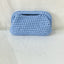 Women's Hand-Crocheted Dumpling Clutch Bag