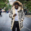 Men's Casual Slim Lapel Hooded Jacket