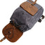 Mochila Casual de Cuero Crazy Horse Impermeable