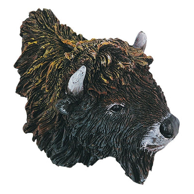 Bison Head Magnet - Realistic Buffalo Decor for Your Space