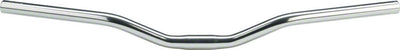 MSW High-Rise Handlebar - 40mm Rise with 15° Sweep - Silver
