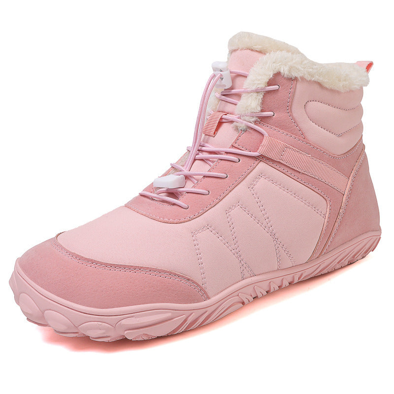 Men's Waterproof Outdoor Snow Boots - Five-Finger Hiking Shoes