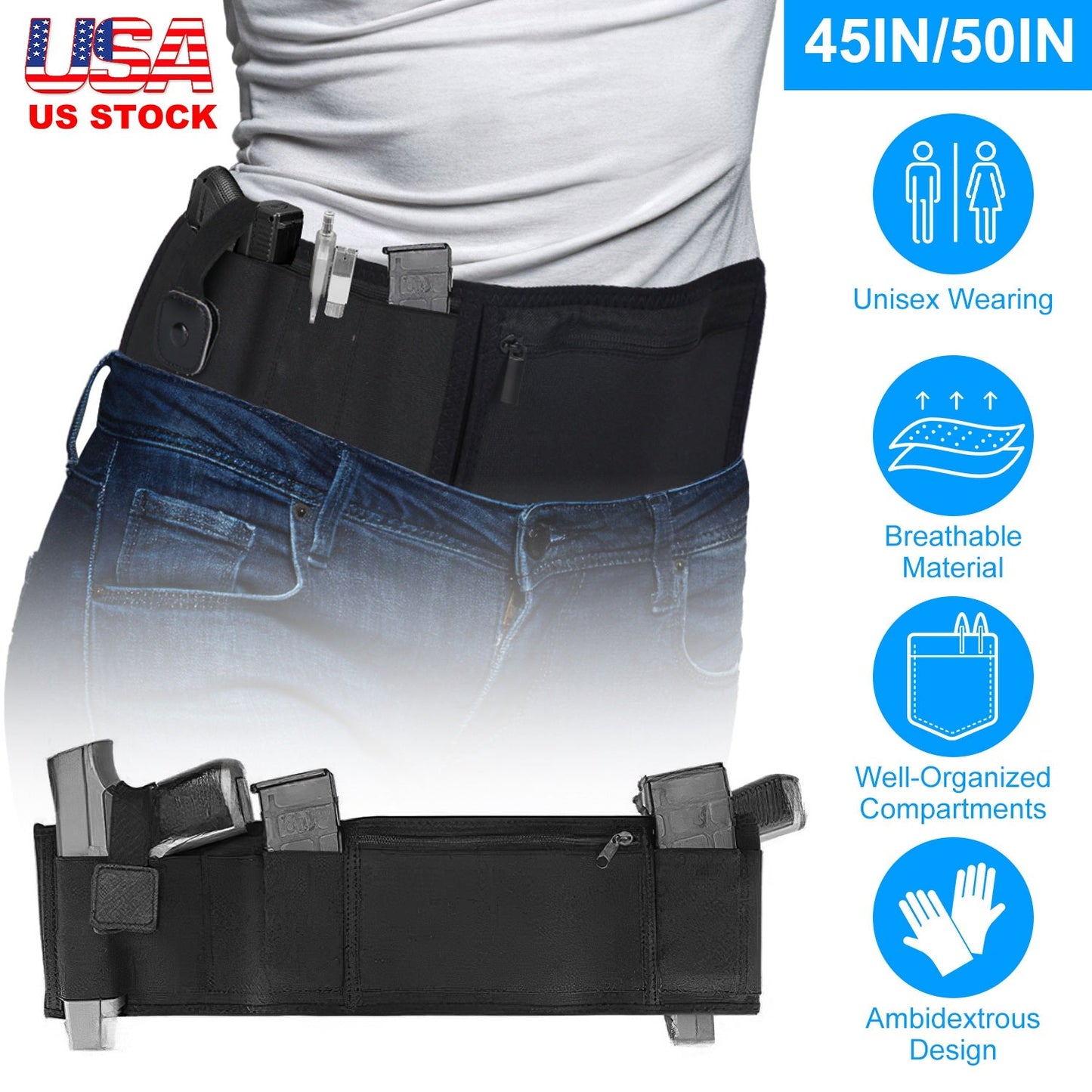 Holster de taille GBruno - Port dissimulé confortable