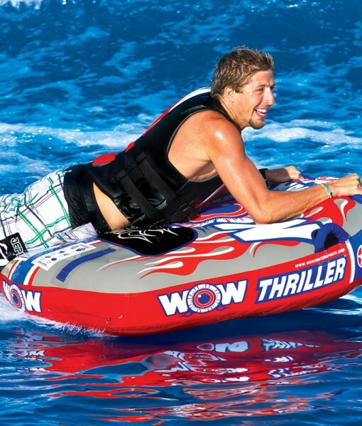 Kit de inicio de tubo de agua remolcable WOW Sports Thriller para 1 persona