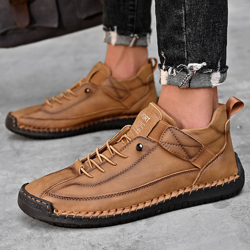 Men's Casual Outdoor Sneakers - Breathable & Trendy