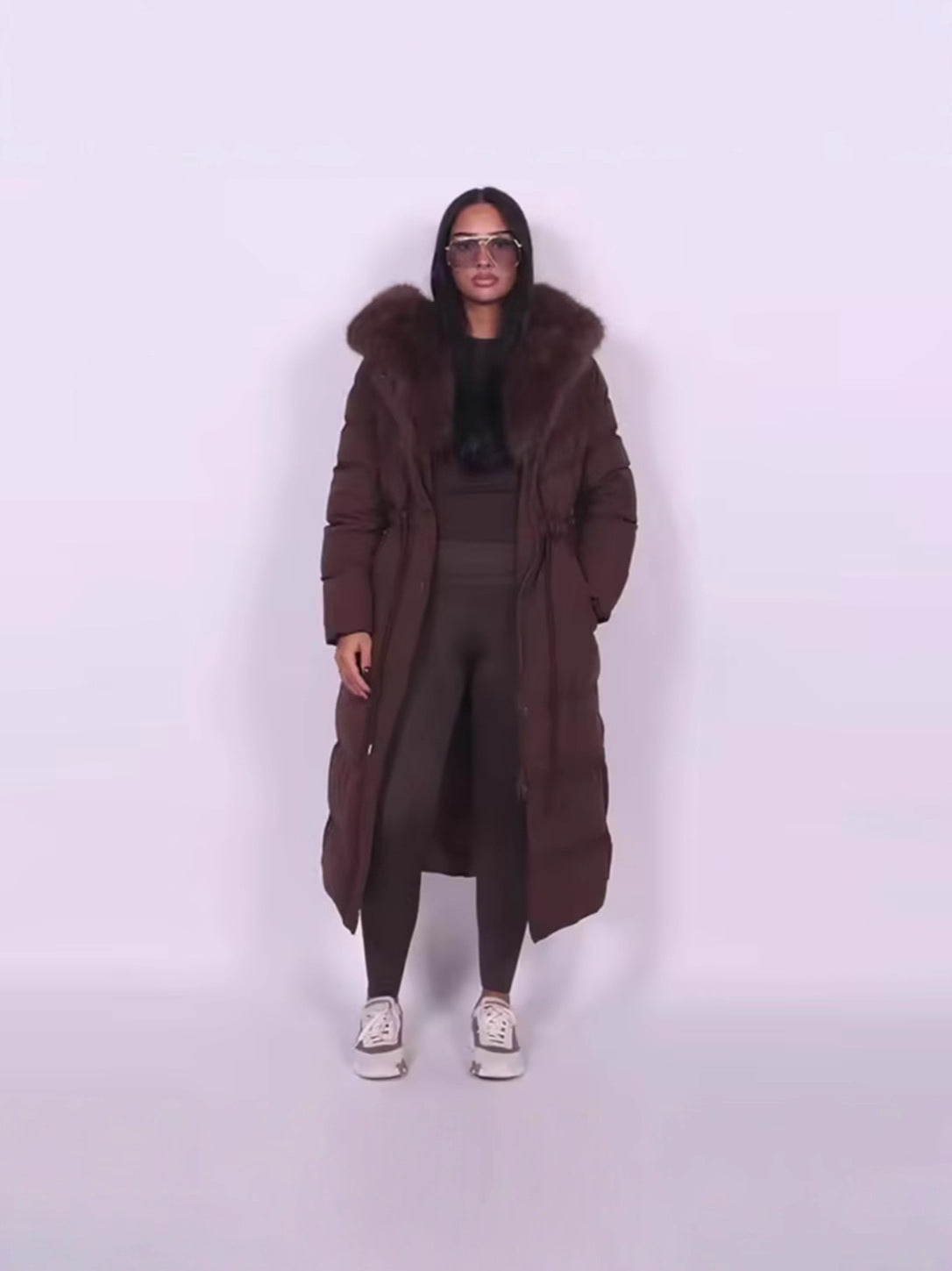 Women's Premium Warm Parka with Detachable Fur Collar