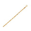 Bracelet de cheville en or jaune 10 carats - 2,2 mm