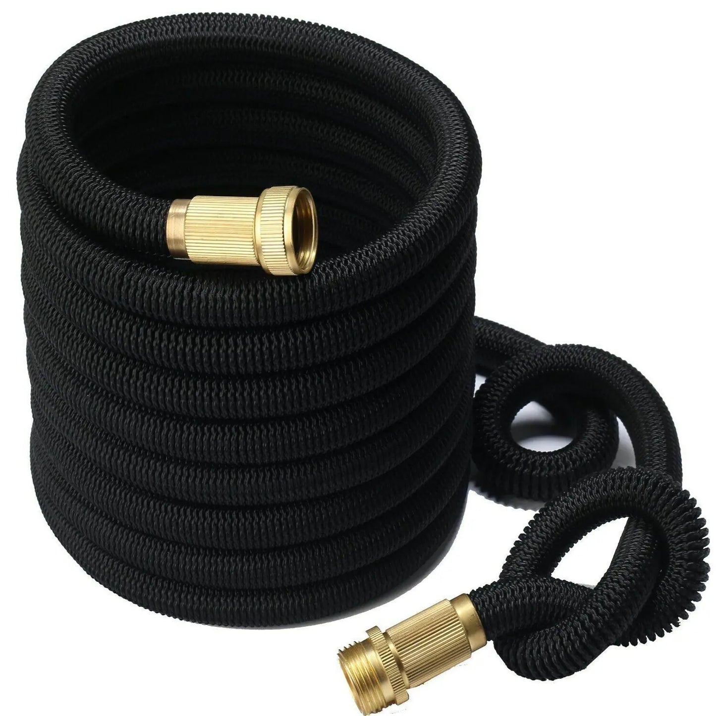 Tuyau de jardin flexible extensible deluxe - 25, 50, 75, 100FT
