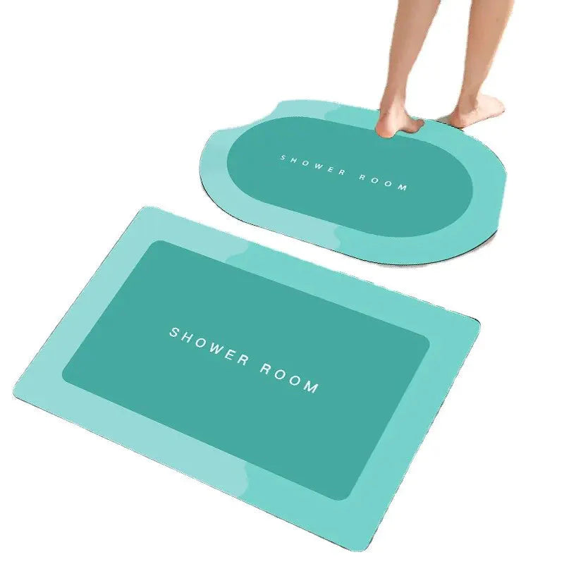 Quick Drying Bathroom Mat - Stylish & Absorbent
