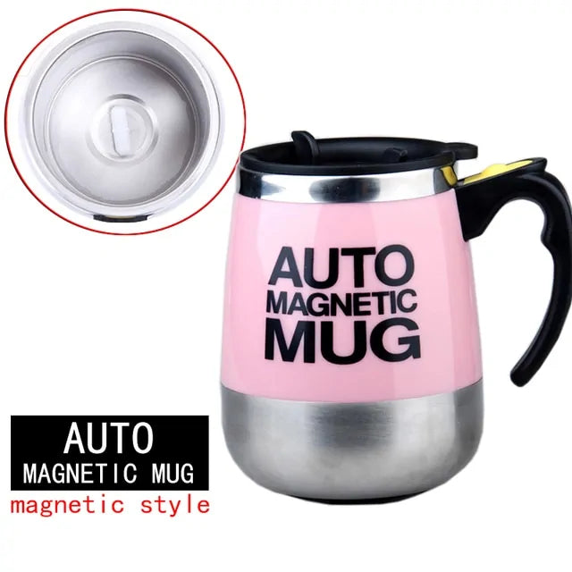 Self Stirring Magnetic Mug - Effortless Beverage Mixing