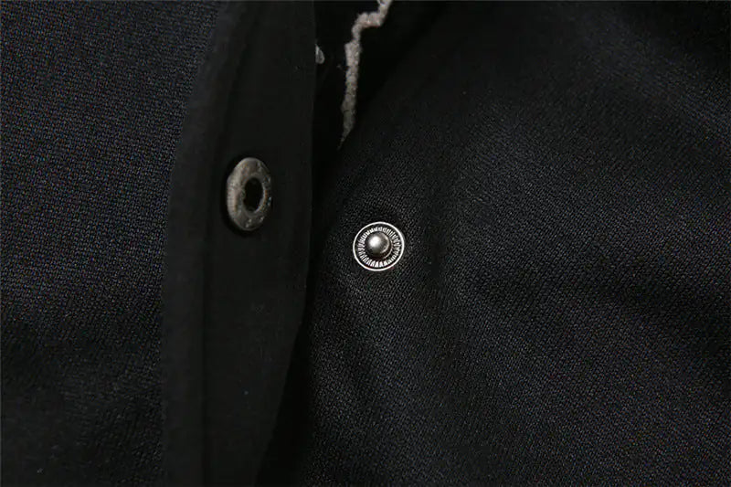 Chaqueta Varsity Cortada Metálica