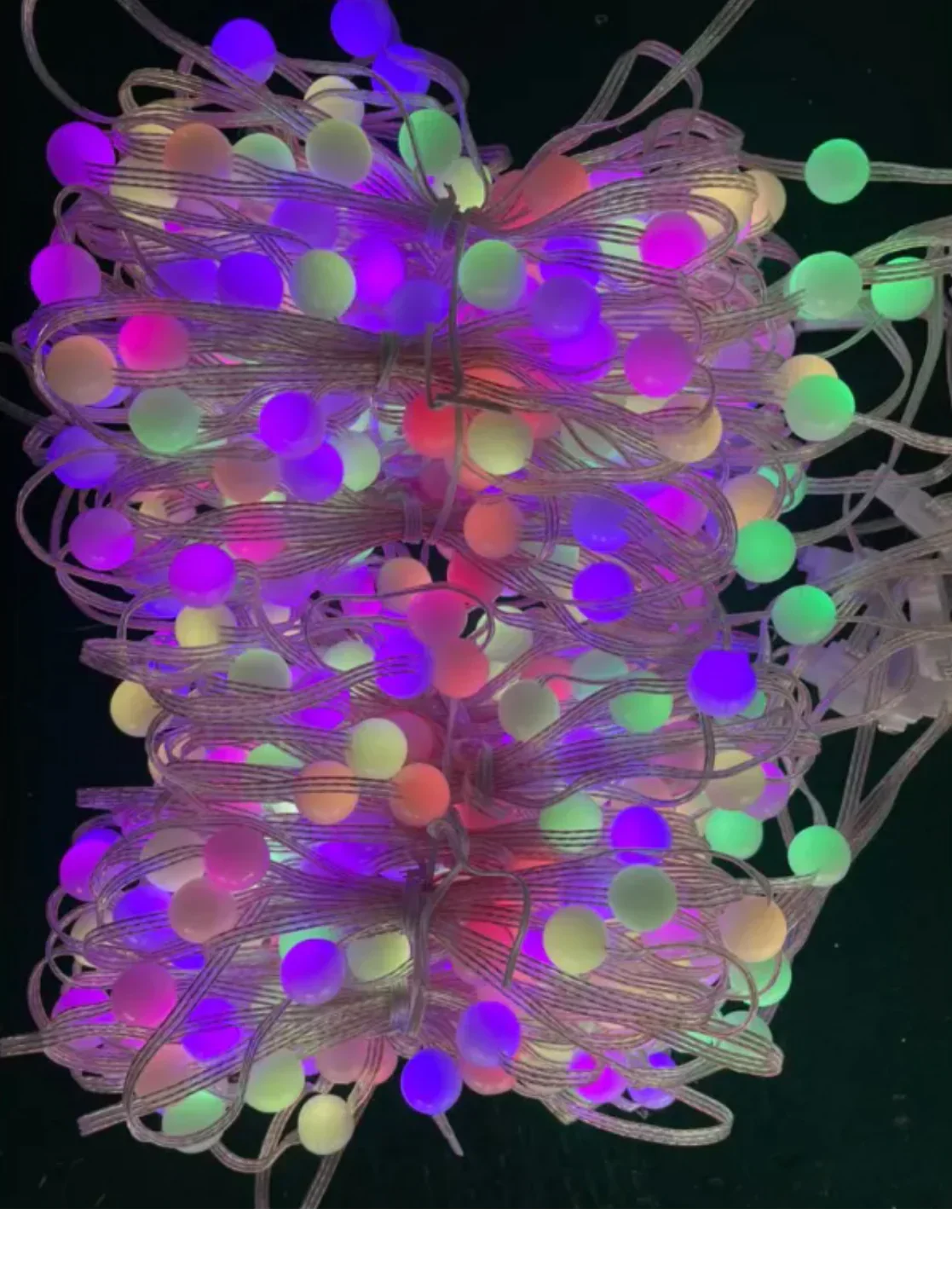 Luces de Cortina RGB Inteligentes LED Bluetooth - Guirnalda de Luces Versátil