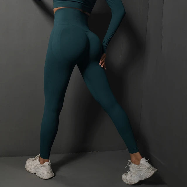 Leggings de Gym Seamless Taille Haute pour Femmes