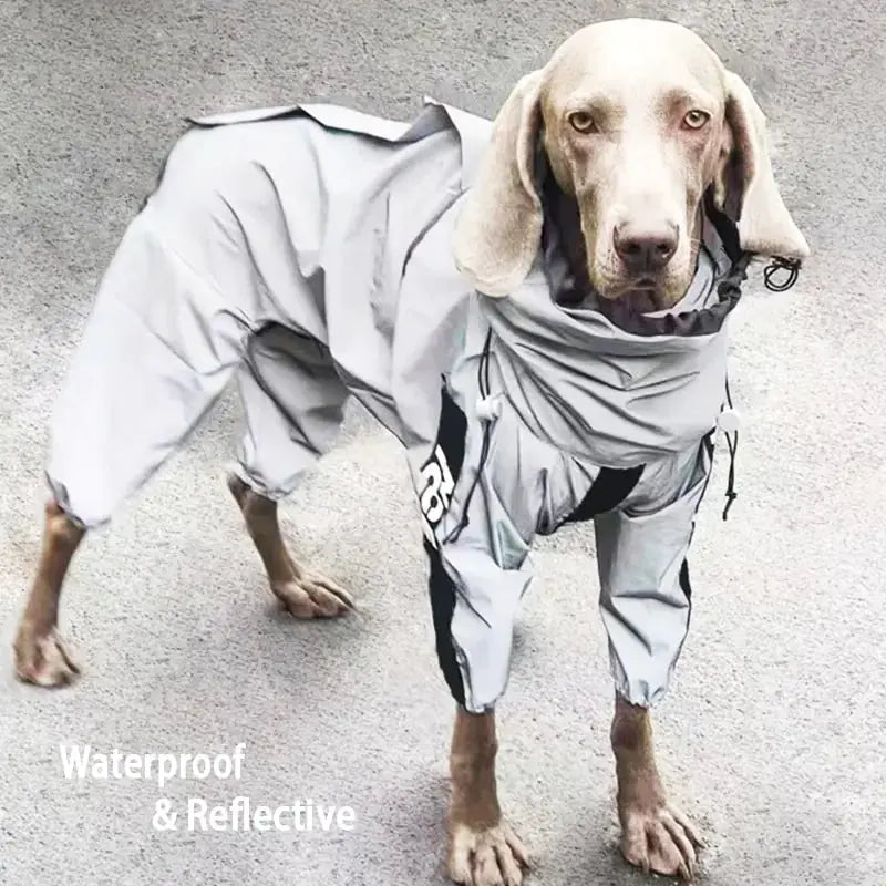 Imperméable Réfléchissant pour Chien pour Toutes les Aventures Météorologiques