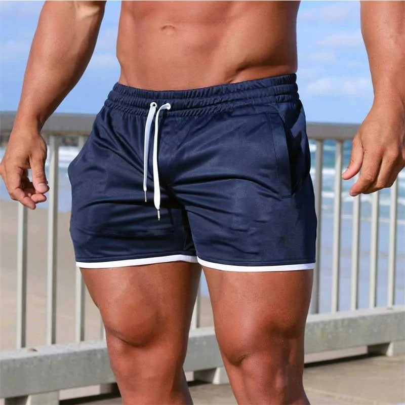 Pantalones Cortos de Malla de Secado Rápido para Hombre
