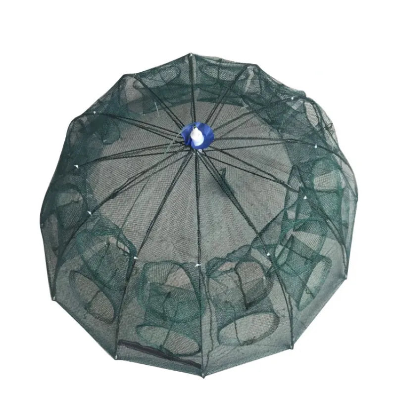 Folding Fishing Umbrella Net - Versatile and Compact