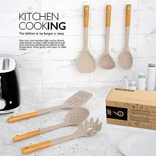 Premium Large Silicone Cooking Utensils Set