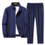 Ensemble de manteau à fermeture éclair et pantalon de sport premium
