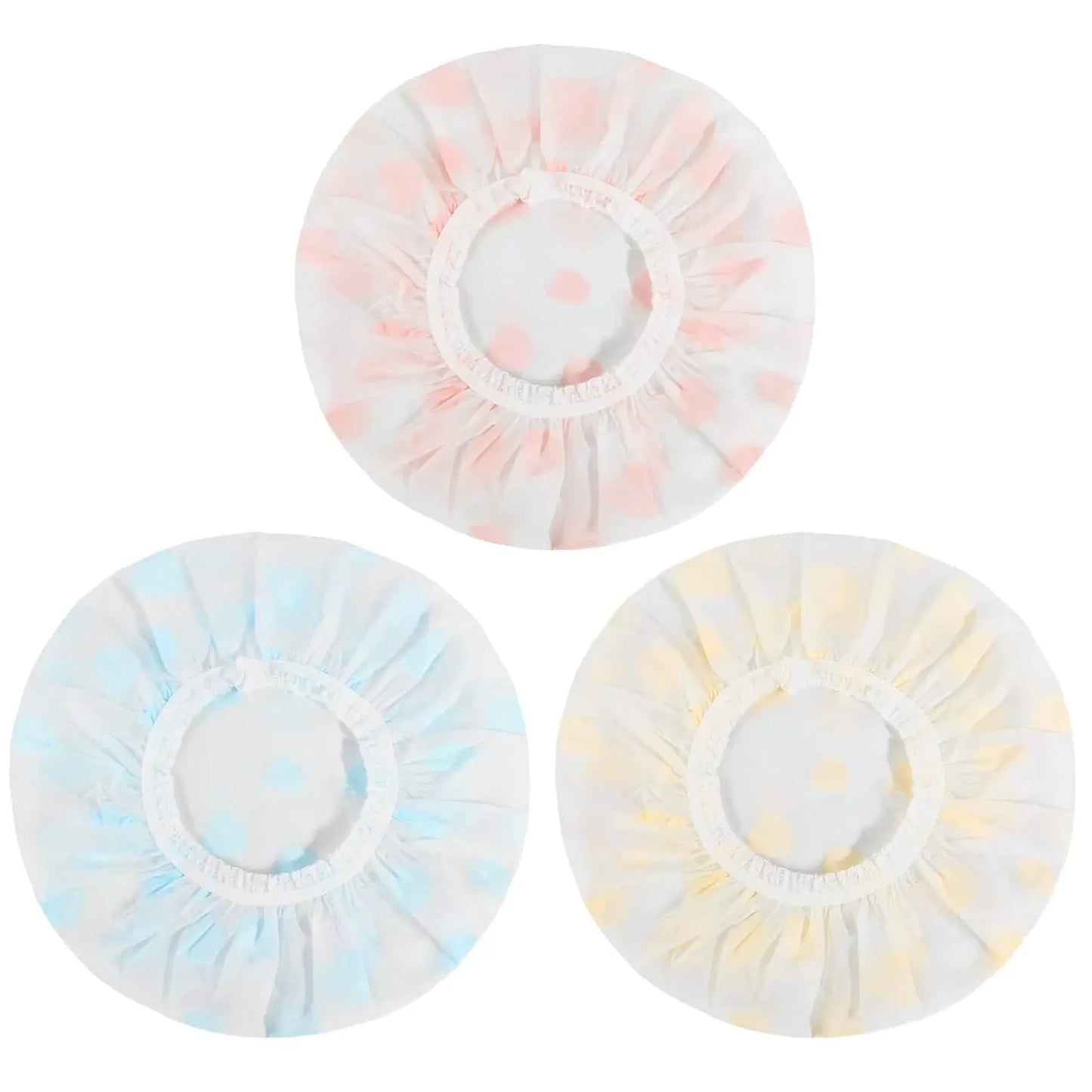 Bonnet de Douche Imperméable Premium - Pack de 3 pour Spa et Salon