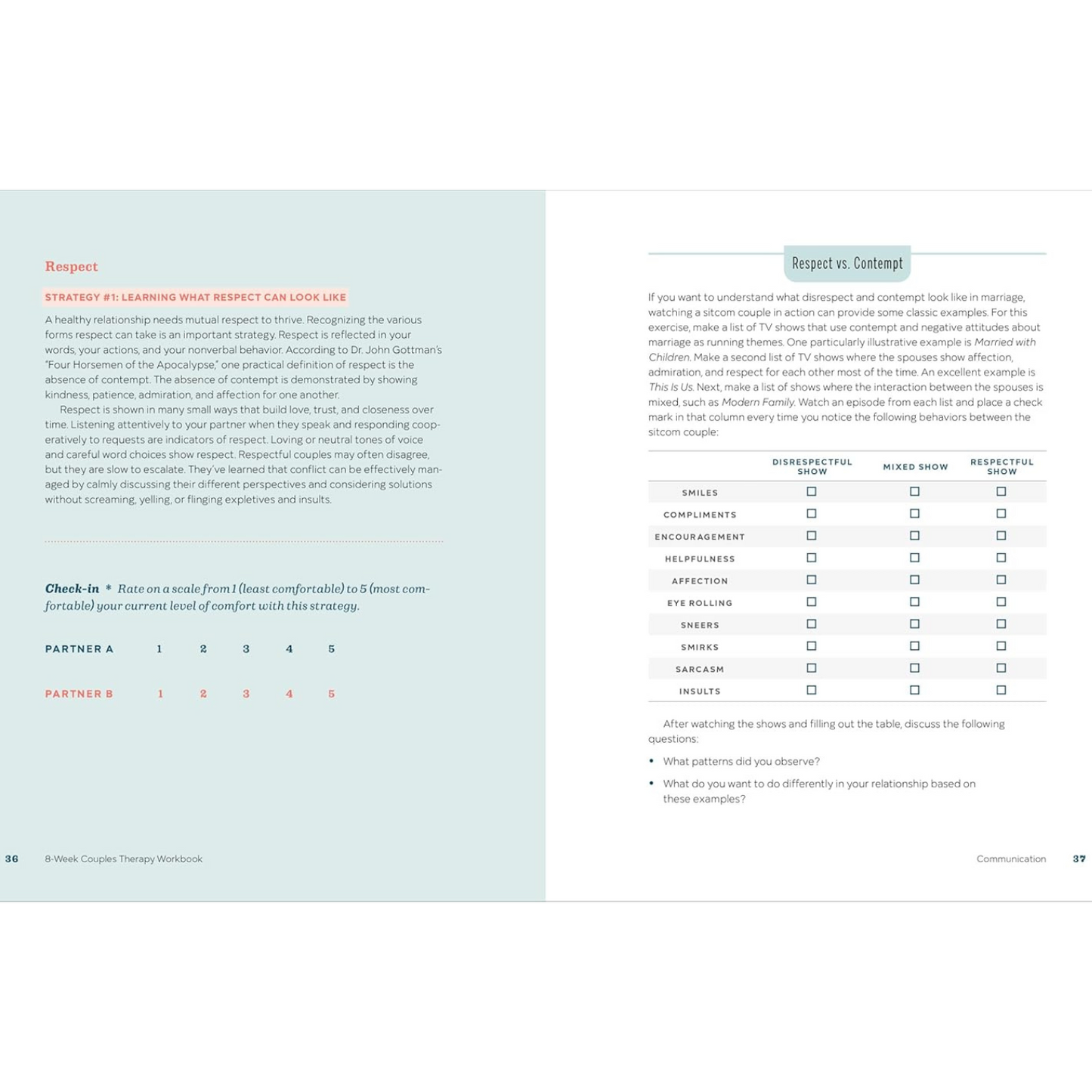 8-Week Relationship Renewal Workbook: Proven Techniques to Enhance Communication and Deepen Connection (Spiral Bound) - Korvel