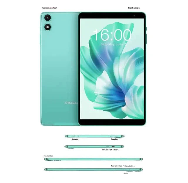 8-Inch Android 13 HD Tablet – Student Edition with 4GB RAM