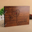 Album photo en bois fait main de 8 pouces - Souvenir personnalisé