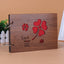 Album photo en bois fait main de 8 pouces - Souvenir personnalisé