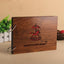 Album photo en bois fait main de 8 pouces - Souvenir personnalisé