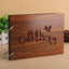 Album photo en bois fait main de 8 pouces - Souvenir personnalisé