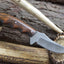 Artisan Crafted Damascus Steel Hunting Knife - Korvel