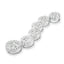 Collar de Pendiente de Viaje con Diamantes en Oro Blanco de 14K