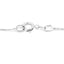 Pendentif en Diamant et Saphir Rose en Or Blanc 14K