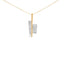 Collier Pendentif Clé en Diamant 18K - 1 7/8 Cttw