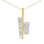 Collier Pendentif Clé en Diamant 18K - 1 7/8 Cttw