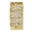 Collar de Pendiente de Bloque de Diamante Cortado en Princesa de Oro Amarillo de 14K