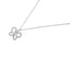 Collier Pendentif Papillon en Argent Sterling .925 avec Diamants