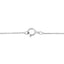 Collier Pendentif Tourbillon en Argent Sterling Plaqué Or Jaune 10K avec Diamants