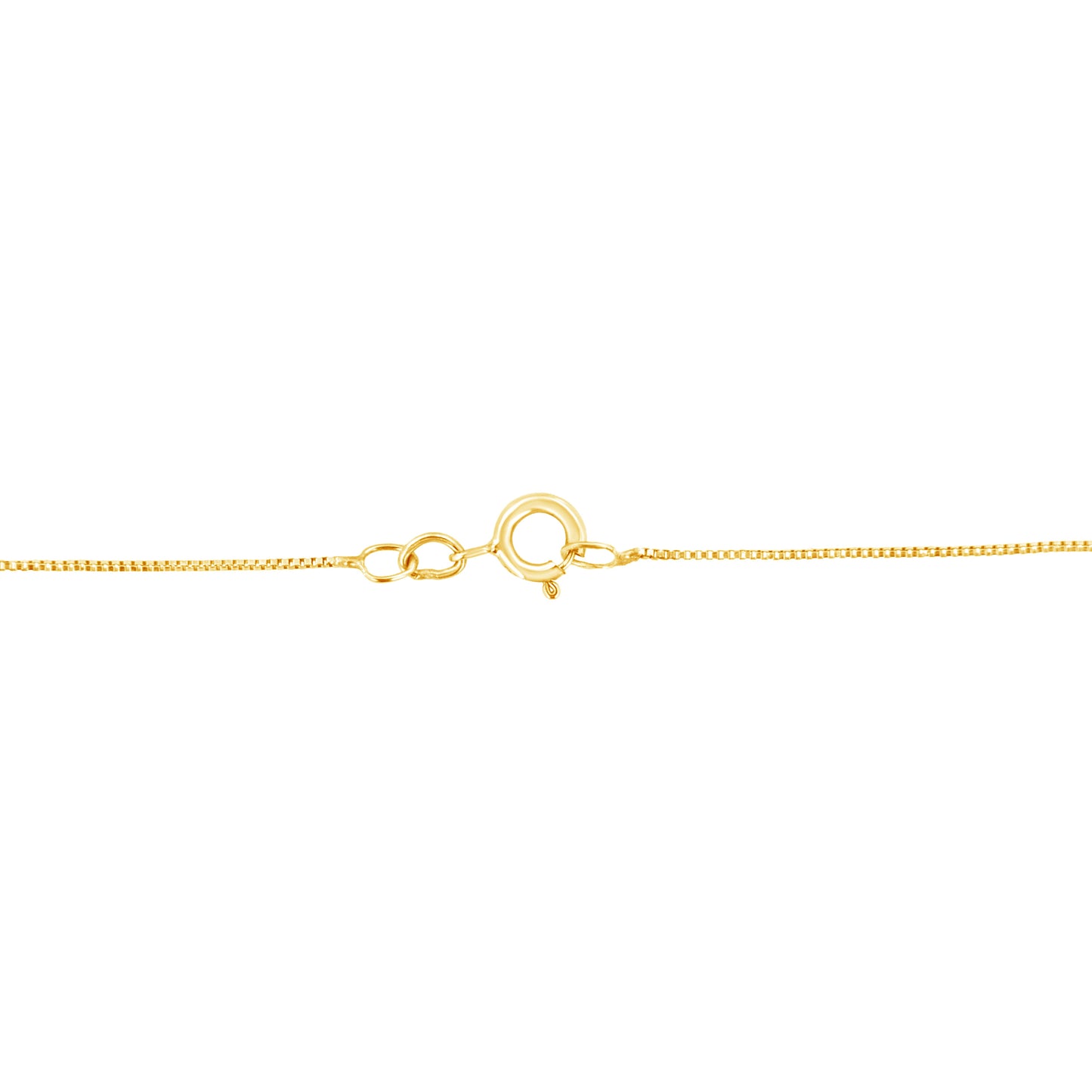 Collier Pendentif Cœur en Diamant Plaqué Or Jaune 10k en Argent Sterling - 18"